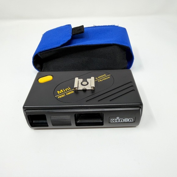 Kinona Other - Kinon Mini Pocket 35mm Film Camera K-450HS F8/42mm With Case Vintage